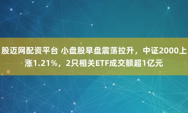 股迈网配资平台 小盘股早盘震荡拉升，中证2000上涨1.21%，2只相关ETF成交额超1亿元